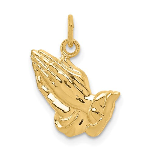 14k-praying-hands-charm-SolomonJeweler-Wichita-KS-CustomJewelry