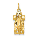 14k-3-d-race-car-charm-SolomonJeweler-Wichita-KS-CustomJewelry