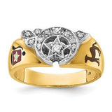 14ktt-ibgoodman-mens-polished-masonic-shriners-ring-mounting-SolomonJeweler-Wichita-KS-CustomJewelry