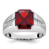 14k-white-gold-ibgoodman-mens-gemstone-and-diamond-ring-mounting-SolomonJeweler-Wichita-KS-CustomJewelry