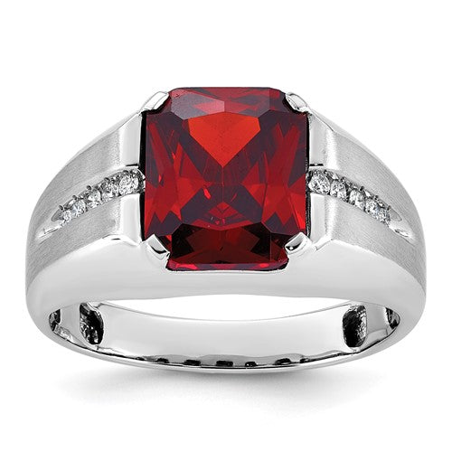 14k-white-gold-ibgoodman-mens-gemstone-and-diamond-ring-mounting-SolomonJeweler-Wichita-KS-CustomJewelry