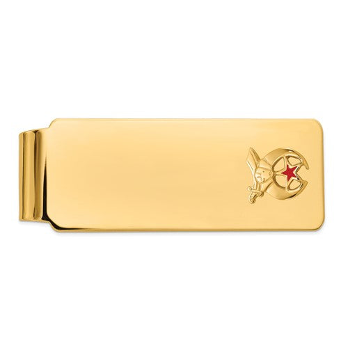 14k-mens-textured-w-red-enamel-masonic-shriner-medium-money-clip-SolomonJeweler-Wichita-KS-CustomJewelry