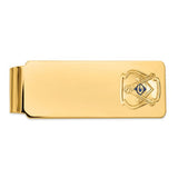 14k-mens-polished-and-textured-with-blue-enamel-masonic-medium-money-clip-SolomonJeweler-Wichita-KS-CustomJewelry