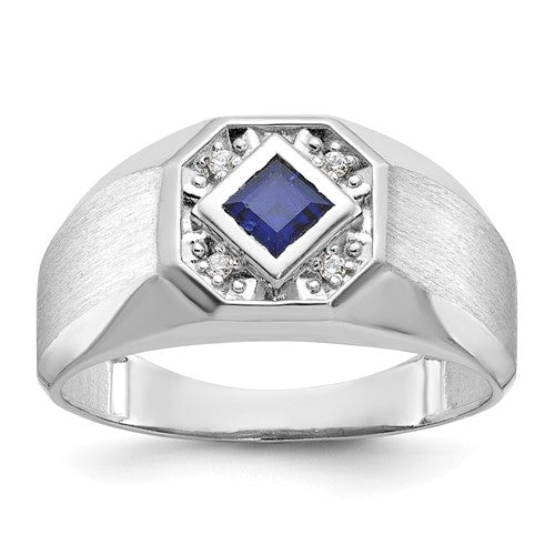 14k-white-gold-ibgoodman-mens-gemstone-and-diamond-satin-ring-mounting-SolomonJeweler-Wichita-KS-CustomJewelry