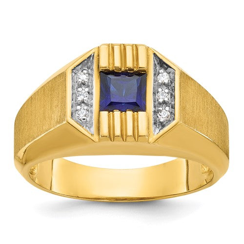 14k-ibgoodman-mens-gemstone-and-diamond-satin-ring-mounting-SolomonJeweler-Wichita-KS-CustomJewelry
