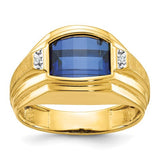 14k-ibgoodman-mens-polished-and-satin-gemstone-and-diamond-ring-mounting-SolomonJeweler-Wichita-KS-CustomJewelry