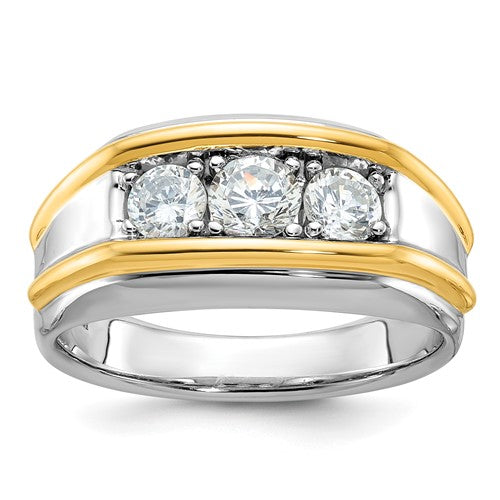 14k-two-tone-ibgoodman-mens-diamond-ring-mounting-SolomonJeweler-Wichita-KS-CustomJewelry