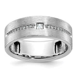 14k-white-gold-ibgoodman-mens-polished-and-satin-aa-diamond-ring-SolomonJeweler-Wichita-KS-CustomJewelry