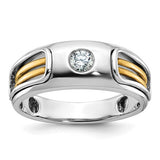 14k-two-tone-ibgoodman-mens-polished-and-cut-out-ring-mounting-SolomonJeweler-Wichita-KS-CustomJewelry