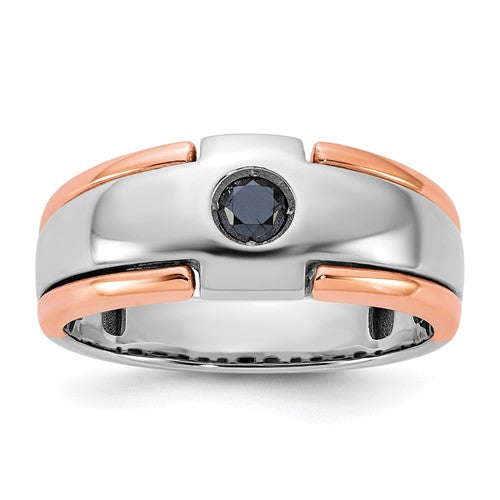 14k-two-tone-white-rose-gold-ibgoodman-mens-black-diamond-complete-ring-SolomonJeweler-Wichita-KS-CustomJewelry