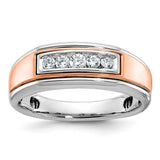 14k-white-rose-gold-ibgoodman-mens-polished-5-stone-ring-mounting-SolomonJeweler-Wichita-KS-CustomJewelry