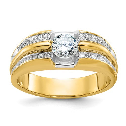 14k-ibgoodman-mens-polished-ring-mounting-SolomonJeweler-Wichita-KS-CustomJewelry