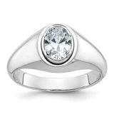 14k-white-gold-ibgoodman-mens-oval-diamond-ring-mounting-SolomonJeweler-Wichita-KS-CustomJewelry