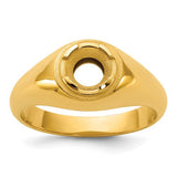 14k-ibgoodman-mens-oval-diamond-ring-mounting-SolomonJeweler-Wichita-KS-CustomJewelry