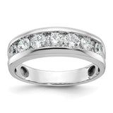 14k-white-gold-ibgoodman-mens-polished-1ct-diamond-ring-SolomonJeweler-Wichita-KS-CustomJewelry