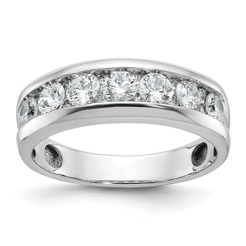 14k-white-gold-ibgoodman-mens-polished-1ct-diamond-ring-SolomonJeweler-Wichita-KS-CustomJewelry