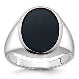 14k-white-gold-ibgoodman-mens-oval-gemstone-ring-mounting-SolomonJeweler-Wichita-KS-CustomJewelry