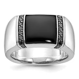 14k-white-gold-ibgoodman-mens-onyx-and-diamond-ring-mounting-SolomonJeweler-Wichita-KS-CustomJewelry