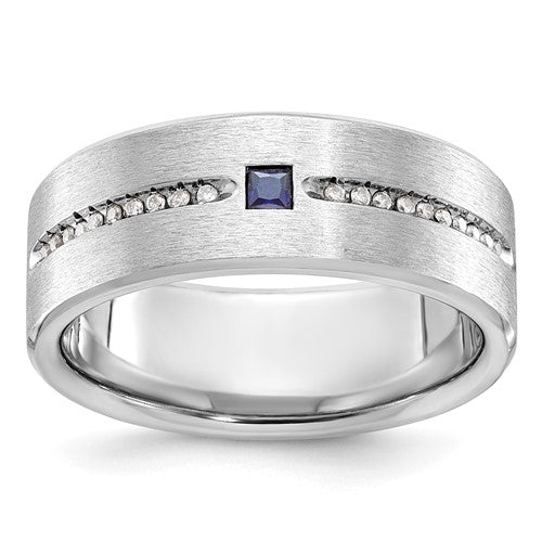 14k-white-gold-ibgoodman-mens-satin-cr-sapphire-diamond-ring-mounting-SolomonJeweler-Wichita-KS-CustomJewelry