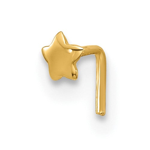 14k-22-gauge-polished-star-nose-stud-SolomonJeweler-Wichita-KS-CustomJewelry