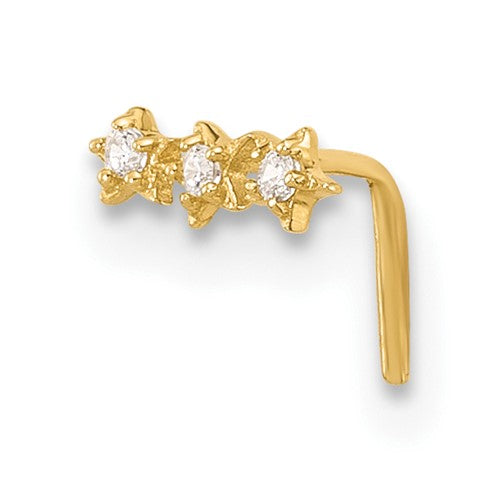 14k-22-gauge-cz-3-star-nose-stud-SolomonJeweler-Wichita-KS-CustomJewelry