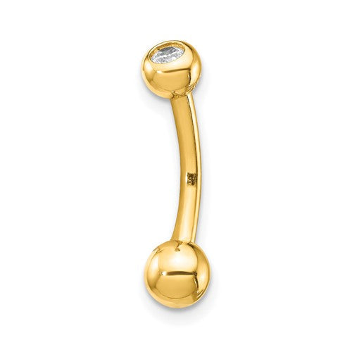14k-14-gauge-polished-cz-belly-ring-SolomonJeweler-Wichita-KS-CustomJewelry