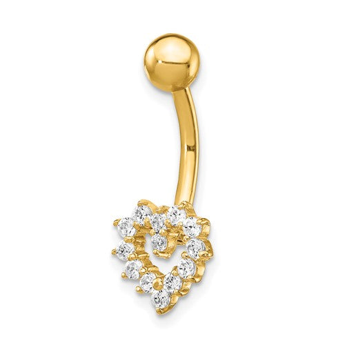 14k-14-gauge-cz-heart-belly-ring-SolomonJeweler-Wichita-KS-CustomJewelry