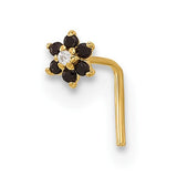 14k-23-gauge-black-white-cz-flower-nose-post-SolomonJeweler-Wichita-KS-CustomJewelry