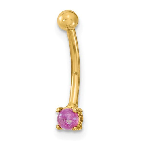14k-16-gauge-with-pink-cz-eyebrow-ring-body-jewelry-SolomonJeweler-Wichita-KS-CustomJewelry