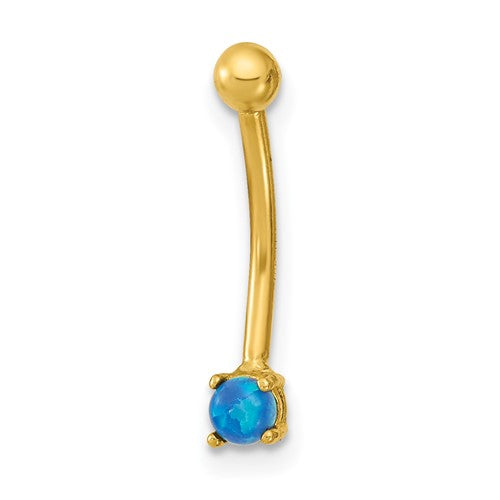 14k-16-gauge-blue-cz-eyebrow-ring-body-jewelry-SolomonJeweler-Wichita-KS-CustomJewelry