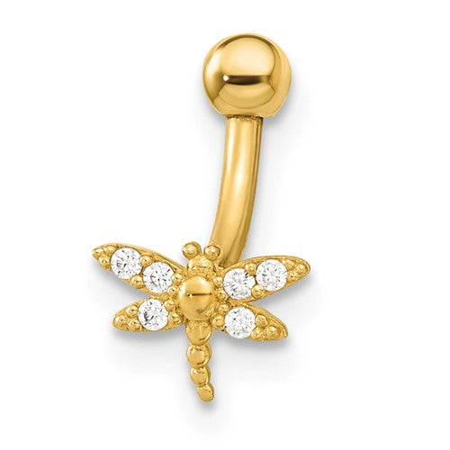 14k-14-gauge-dragonfly-cz-eyebrow-ring-body-jewelry-SolomonJeweler-Wichita-KS-CustomJewelry