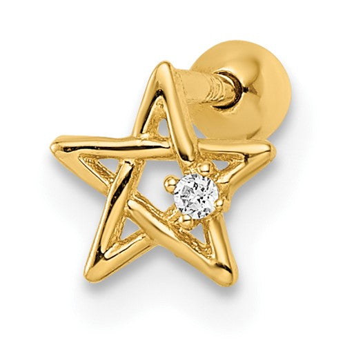 14k-18-gauge-cz-star-labret-stud-SolomonJeweler-Wichita-KS-CustomJewelry