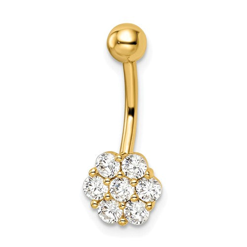 14k-14-gauge-cz-flower-belly-ring-SolomonJeweler-Wichita-KS-CustomJewelry