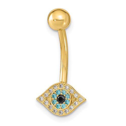 14k-14-gauge-eye-cz-belly-navel-ring-body-jewelry-SolomonJeweler-Wichita-KS-CustomJewelry