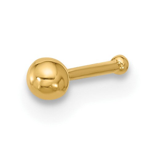 14k-22-gauge-polished-2-5mm-ball-nose-stud-SolomonJeweler-Wichita-KS-CustomJewelry
