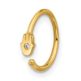 14k-20-gauge-polished-cz-hamsa-nose-ring-SolomonJeweler-Wichita-KS-CustomJewelry