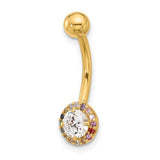 14k-14-gauge-polished-rainbow-cz-belly-navel-ring-SolomonJeweler-Wichita-KS-CustomJewelry