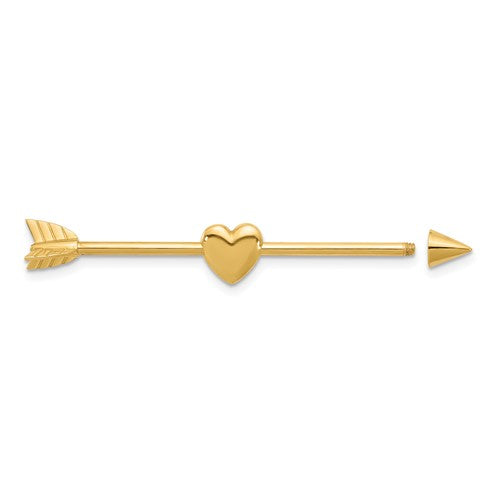 14k-14-gauge-polished-arrow-with-heart-industrial-body-jewelry-SolomonJeweler-Wichita-KS-CustomJewelry