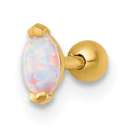 14k-18-gauge-polished-navette-created-opal-labret-stud-SolomonJeweler-Wichita-KS-CustomJewelry