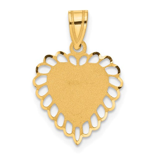 14k-polished-border-heart-pendant-SolomonJeweler-Wichita-KS-CustomJewelry