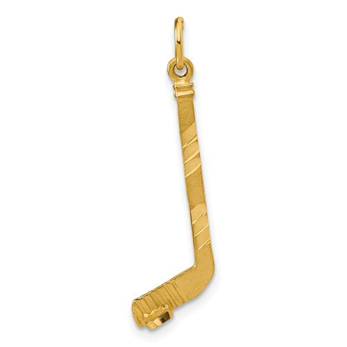 14k-satin-d-c-hockey-stick-charm-SolomonJeweler-Wichita-KS-CustomJewelry