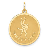 14k-wrestling-disc-charm-SolomonJeweler-Wichita-KS-CustomJewelry