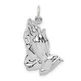 14kw-praying-hands-pendant-SolomonJeweler-Wichita-KS-CustomJewelry