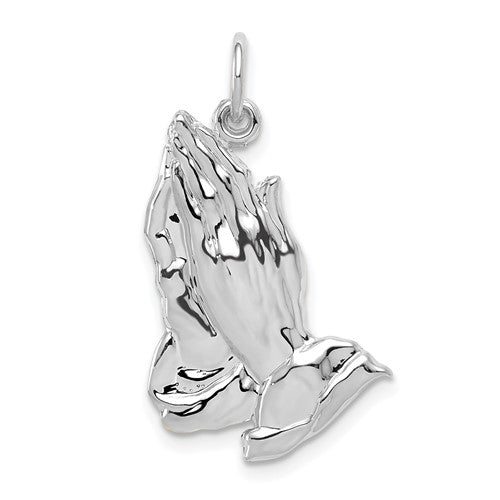 14kw-praying-hands-pendant-SolomonJeweler-Wichita-KS-CustomJewelry