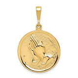 14k-praying-hands-and-serenity-prayer-pendant-SolomonJeweler-Wichita-KS-CustomJewelry