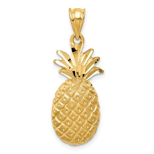 14k-pineapple-charm-SolomonJeweler-Wichita-KS-CustomJewelry