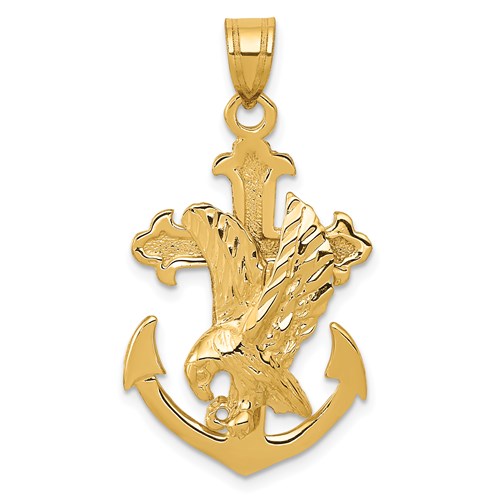 14k-mariners-cross-w-eagle-pendant-SolomonJeweler-Wichita-KS-CustomJewelry