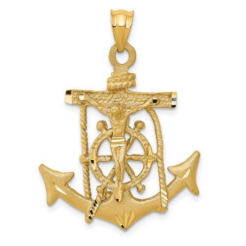 14k-mariners-crucifix-pendant-SolomonJeweler-Wichita-KS-CustomJewelry