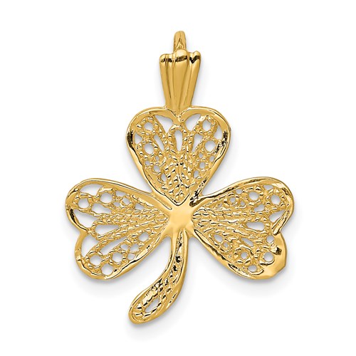 14k-filigree-shamrock-charm-SolomonJeweler-Wichita-KS-CustomJewelry