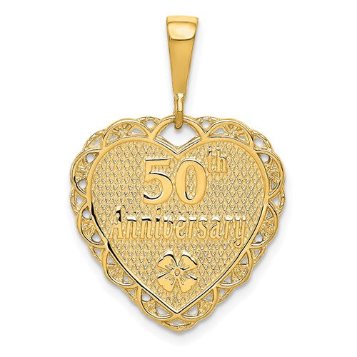 14k-reversible-50th-anniversary-charm-SolomonJeweler-Wichita-KS-CustomJewelry